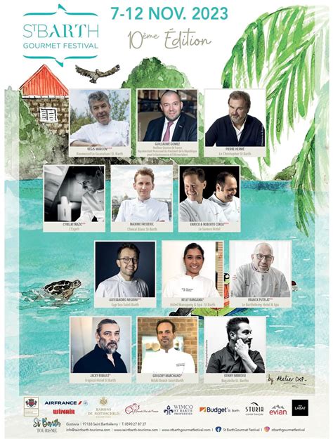 st barth gourmet festival 2023.